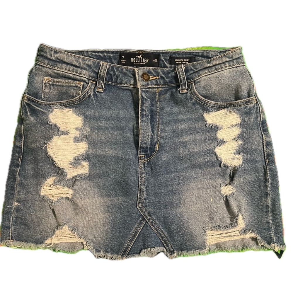 Hollister Jean mini skirt